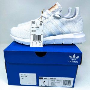Adidas Women's US 7 Swift Run Casual Shoe White EG9492 Brand New